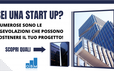 Opportunità e agevolazioni per START UP