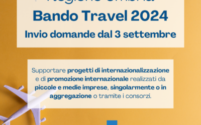 REGIONE UMBRIA: Bando Travel 2024 domande dal 3 settembre