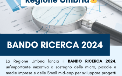 REGIONE UMBRIA: BANDO RICERCA 2024